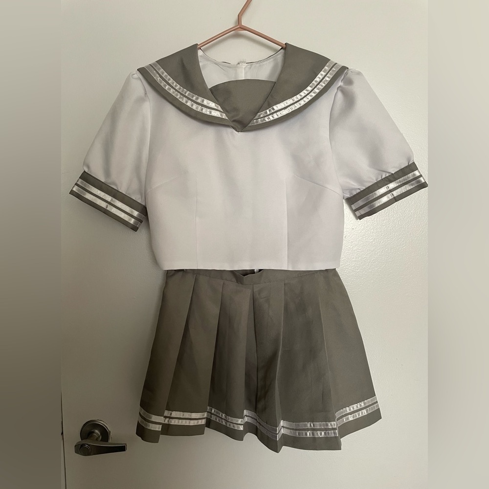 Girls nautical sailor suit